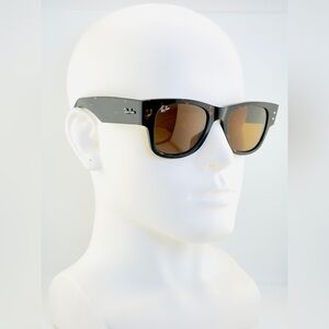 Ray-Ban Sunglasses Mega Wayfarer RB0840-S polished Havana Brown Lenses UNISEX!
